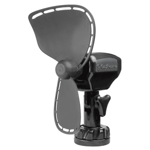 BOATZON | SEEKR by Caframo Ultimate 747 24V 2-Speed 7' Fan - Black