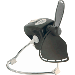 BOATZON | SEEKR by Caframo Chinook 707 120V AC 2-Speed 7' Fan - Black