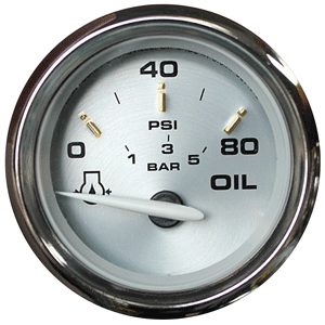 BOATZON | Faria Kronos 2' Oil Pressure Gauge - 80 PSI