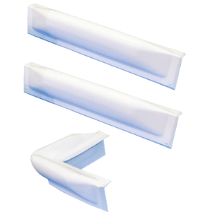 BOATZON | Dock Edge 3 Piece Dock Bumper Kit - 1 Corner Piece, 2 18' Straight Pieces