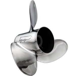 BOATZON | Turning Point Express® Mach3™ - Right Hand - Stainless Steel Propeller - EX1/EX2-1319 - 3-Blade - 13.25' x 19 Pitch