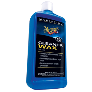 BOATZON | Meguiar's #50 Boat/RV Cleaner Wax - Liquid 32oz