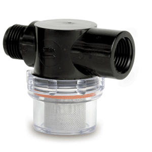 BOATZON | Shurflo by Pentair Twist-On Water Strainer - 1/2' Pipe Inlet - Clear Bowl