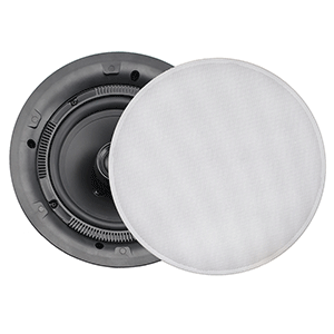 BOATZON | FUSION MS-CL602 Flush Mount Interior Ceiling Speakers (Pair) White