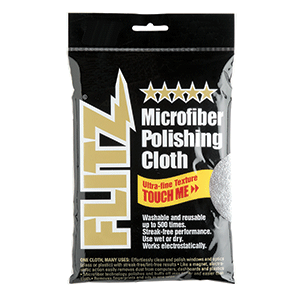 BOATZON | Flitz Microfiber Polishing Cloth - 16' x 16' - Single Bag