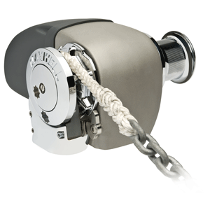 BOATZON | Maxwell HRC 10-8 Rope Chain Horizontal Windlass 5/16' Chain, 5/8' Rope 12V, with Capstan