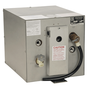 BOATZON | Whale Seaward 6 Gallon Hot Water Heater w/Rear Heat Exchanger - Galvanized Steel - 120V - 1500W