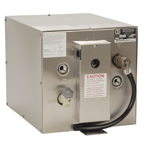 BOATZON | Whale Seaward 6 Gallon Hot Water Heater w/Rear Heat Exchanger - Stainless Steel - 120V - 1500W