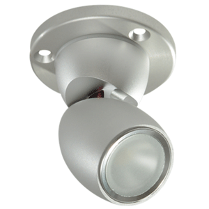 BOATZON | Lumitec GAI2 White Dimming/Red & Blue Non-Dimming Heavy Duty Base - Brushed Housing