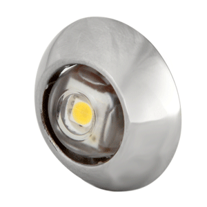 BOATZON | Lumitec Exuma Courtesy Light - Polished Stainless Housing - White Light