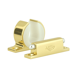 BOATZON | Lee's Rod And Reel Hanger Set - Shimano Tiagra 130 - Bright Gold