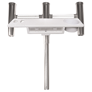 BOATZON | TACO Deluxe Trident Rod Holder Cluster Straight w/Tool Caddy