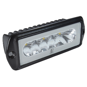 BOATZON | Lumitec Capri2 - Flush Mount LED Flood Light - Black Housing - 2-Color White/Blue Dimming