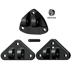 BOATZON | Lenco Universal Actuator Mounting Bracket Replacement Kit 