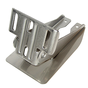 BOATZON | Garmin Heavy-Duty Transom Mount Bracket w/Spray Shield