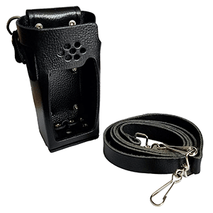 BOATZON | Standard Horizon Leather Case w/Belt Loop & Shoulder Strap