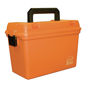 BOATZON | Plano Deep Emergency Dry Storage Supply Box w/Tray - Orange