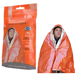 BOATZON | S.O.L. Survive Outdoors Longer Emergency Blanket
