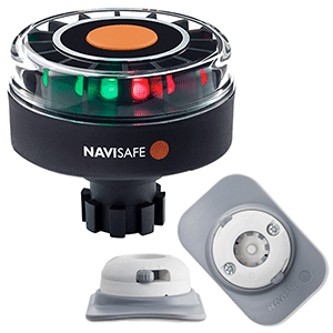 BOATZON | Navisafe Navilight Tricolor 2NM w/Navibolt Base & RIB Mount - White