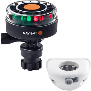 BOATZON | Navisafe Navilight 2NM Tricolor w/Navimount Base & Vertical Mount - White