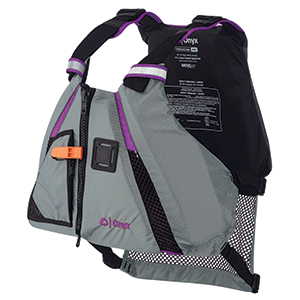 BOATZON | Onyx MoveVent Dynamic Paddle Sports Vest - Purple/Grey - XL/XXL