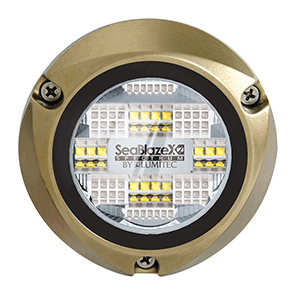 BOATZON | Lumitec SeaBlazeX2 Spectrum LED Underwater Light - Full-Color RGBW