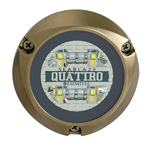 BOATZON | Lumitec SeaBlaze Quattro LED Underwater Light - Dual Color - White/Blue