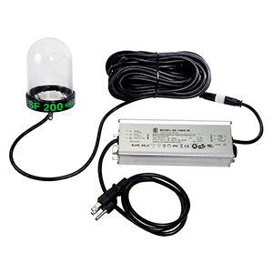 BOATZON | Hydro Glow LED Underwater Dock Light - 200W - 50' Cord - Green