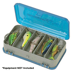 BOATZON | Plano Double-Sided Tackle Organizer Small - Silver/Blue