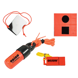 BOATZON | Orion Signaling Kit - Flag, Mirror, Dye Marker & Whistle