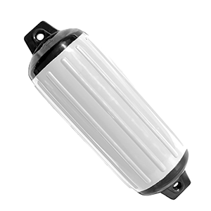 BOATZON | Taylor Made Super Gard™ 8.5' x 26' Inflatable Vinyl Fender - White