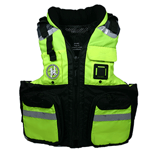 BOATZON | First Watch AV-800 Pro 4-Pocket Vest (USCG Type III) - Hi-Vis Yellow/Black - 2XL/3XL
