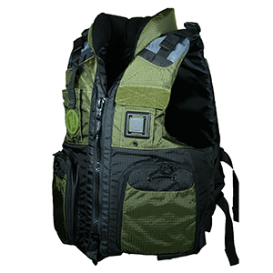 BOATZON | First Watch AV-800 Pro 4-Pocket Vest (USCG Type III) - Green/Black - 2XL/3XL