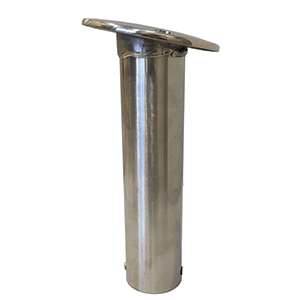 BOATZON | Tigress Economy Stainless Steel Gunnel Mount Rod Holder- 15°