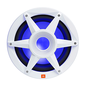 BOATZON | JBL 10' Marine RGB Passive Subwoofer - White Stadium Series