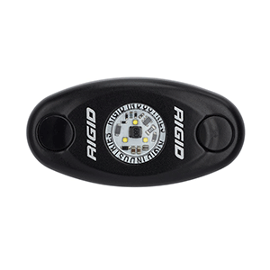 BOATZON | RIGID Industries A-Series Black High Power LED Light Single - Cool White