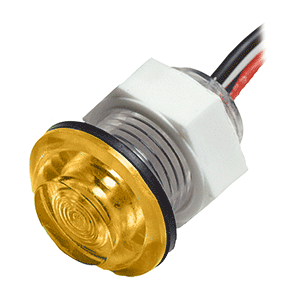 BOATZON | Innovative Lighting LED Bulkhead Livewell Light Flush Mount - Amber