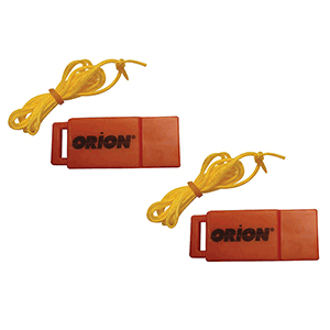 BOATZON | Orion Safety Whistle w/Lanyards - 2-Pack