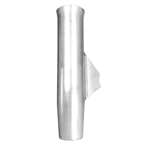 BOATZON | Tigress Weld On Aluminum Flared Rod Holder w/Blade Mill Finished 10'