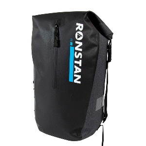 BOATZON | Ronstan Dry Roll Top - 30L Bag - Black & Grey