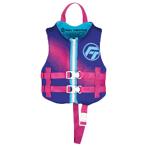 BOATZON | Full Throttle Child Rapid-Dry Life Jacket -Purple