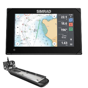 BOATZON | Simrad NSX™ 3007 7' Combo Chartplotter & Fishfinder w/Active Imaging™ 3-in-1 Transducer