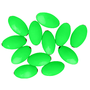 BOATZON | Tigress Oval Kite Floats - Green *12-Pack