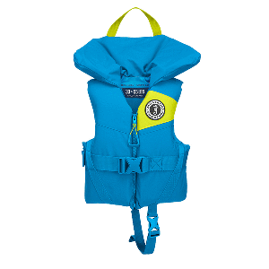 BOATZON | Mustang Lil' Legends Child Foam Vest - Azure Blue