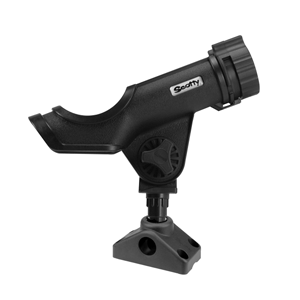BOATZON | Scotty Powerlock Rod Holder Black w/241 Side/Deck Mount BOATZON | Scotty Powerlock Rod Holder Black w/241 Side/Deck Mount