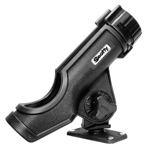 BOATZON | Scotty Powerlock Rod Holder Black w/244 Flush Deck Mount BOATZON | Scotty Powerlock Rod Holder Black w/244 Flush Deck Mount