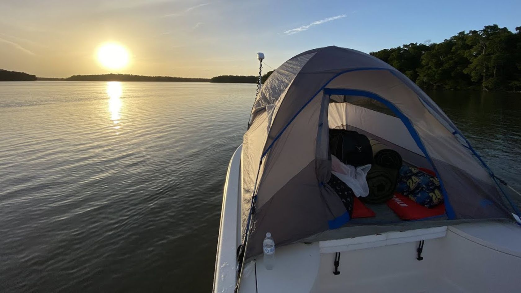 boat camping