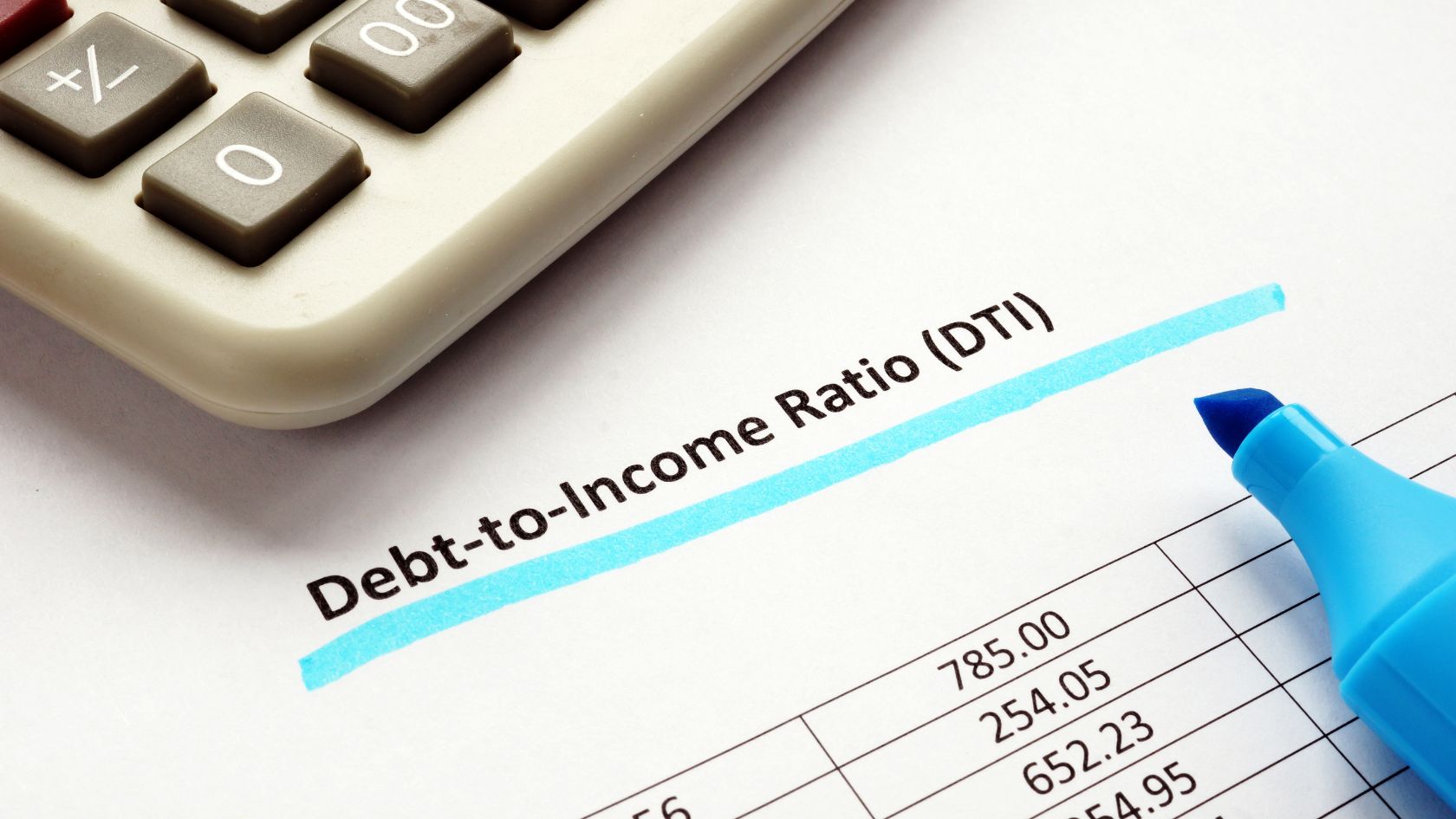 Debt to Income Ratio - Boatzon