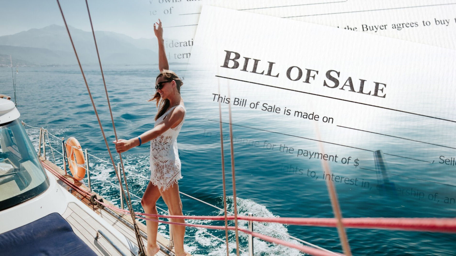 how to write a boating bill of sale